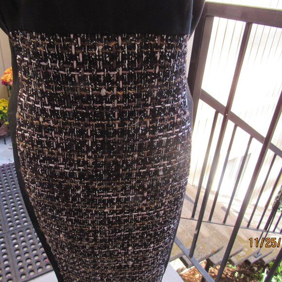 #624  WOMAN'S BLACK SHEATH DRESS BY PHASE EIGHT  (SIZE 14US / 18UK) - Picture 3 of 5